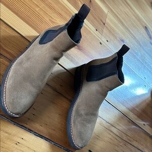 Thursday Boot Company Taupe Suede Chukka Boots for Men